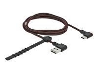 DeLOCK Easy USB 2.0 USB Type-C kabel 1m Sort