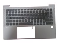 HP - notebook replacement keyboard - UK - with top cover Input Device