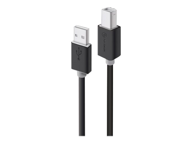 ALOGIC USB cable USB Type B to USB 1 Product shot Right-angle 79400