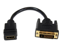 StarTech.com Câble adaptateur vidéo HDMI vers DVI-D de 20 cm - M/M (HDDVIFM8IN)