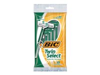 BIC Twin Select Men's Shavers - Green - 10's