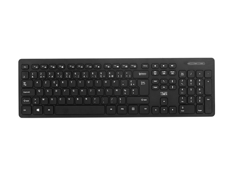 TNB HUB Wired Keyboard Built-In 3X Usb-A