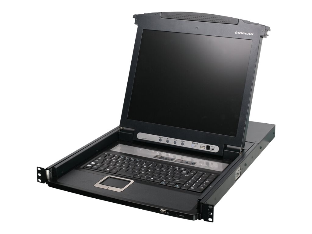 IOGEAR GCL1808 8-Port 17" LCD KVM Switch
