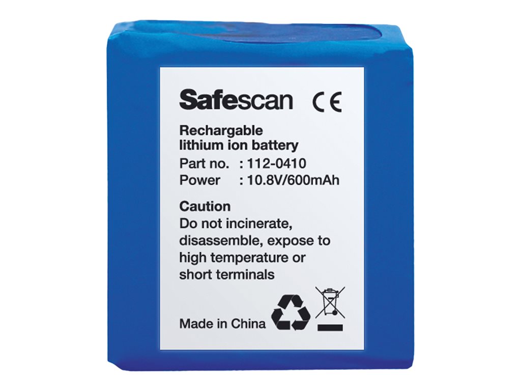 Safescan LB-105 Batteri Litium 600mAh