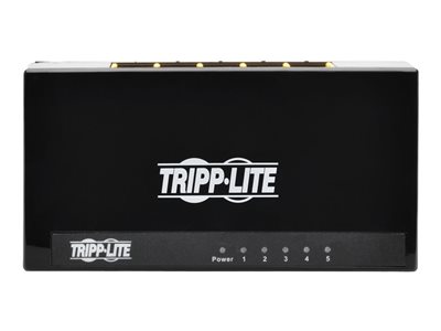 Tripp Lite 5-Port Gigabit Ethernet Switch Desktop RJ45 Unmanaged Switch Switch unmanaged 