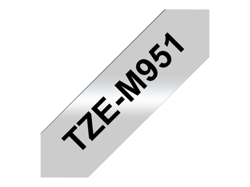 Brother TZeM951 - ruban lamin - 1 rouleau(x) - Rouleau (2,4 cm x 8 m)