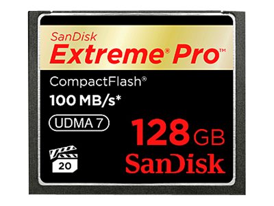 SDCFXP-128G-X46 - SanDisk Extreme Pro - flash memory card - 128 GB