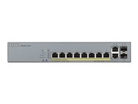 Zyxel GS1350-12HP - switch - 8 ports - smart - rack-mountable