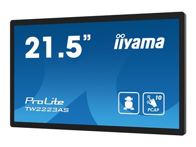 IIYAMA 55.0cm (21,5) TW2223AS-B1 16:9 M-Touch HDMI Android retail - TW2223AS-B1