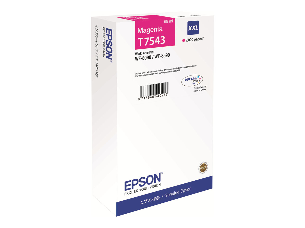 Epson T7543 - velikost XXL - purpurová - originální - inkoustová cartridge – foto 2