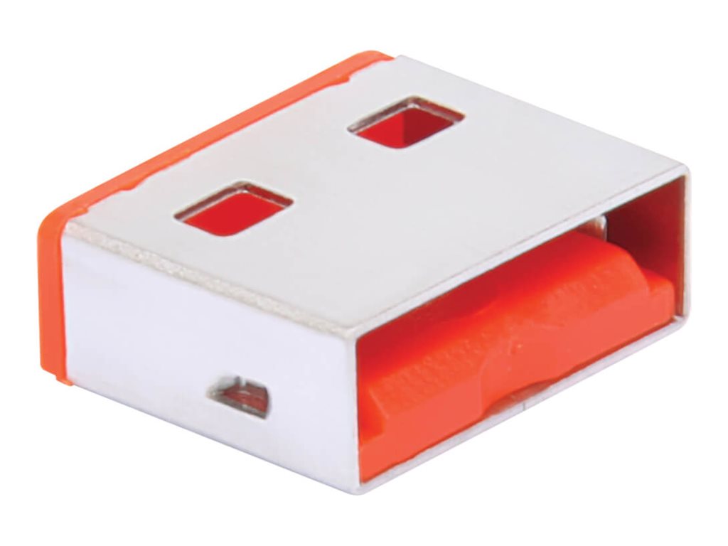 Tripp Lite USB-A Port Blockers, Red, 10 Pack
