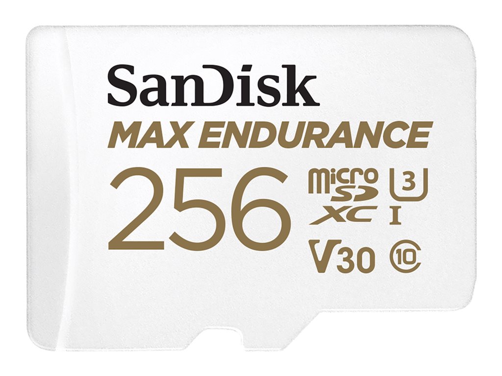 SANDISK 256Go MAX ENDURANCE microSDHC