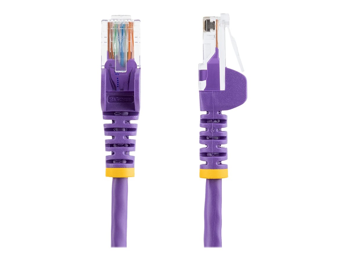 10m Purple Snagless Cat5e Patch Cable – foto 2