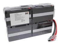 BTI - Batterie d'onduleur - 12 V, cells: 4 - Sealed Lead Acid (SLA) (Acide de plomb scellé) 