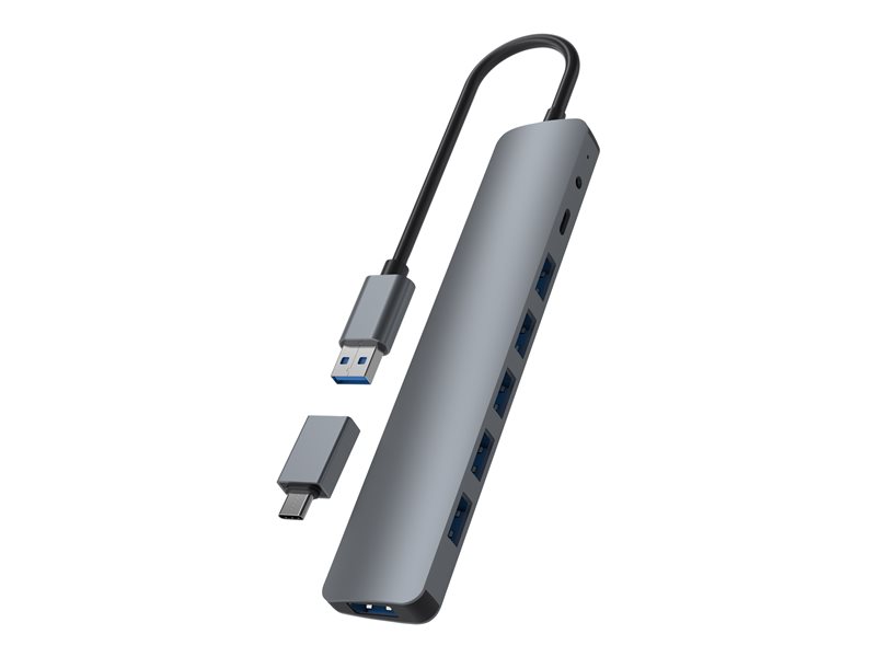 TNB Selfpowered 7Port USB Hub Refined