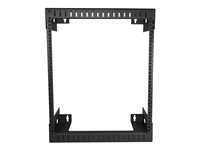 Startech 12U 19" Wall Mount Network Rack - 12" Deep 2 Post Open Frame Server Room Rack for Data/AV/IT/Computer Equipment/Patc