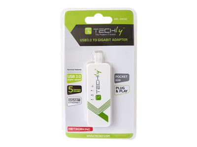 8051128109740 - IDATA-U-ETG-3A - Netzwerkkarte Typ A Gigabit Ethernet 1x RJ45