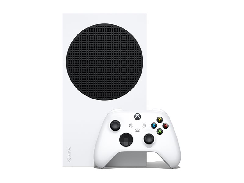 Microsoft Xbox Series S Game console 512 GB SSD robot Product shot Front 79501