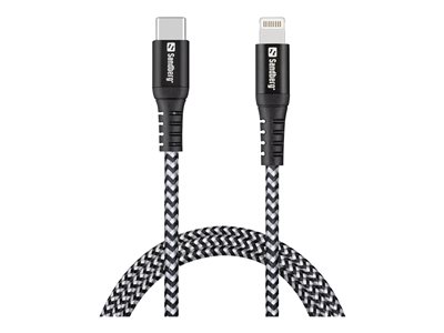 SANDBERG Survivor USB-C PD>Lightning 1M