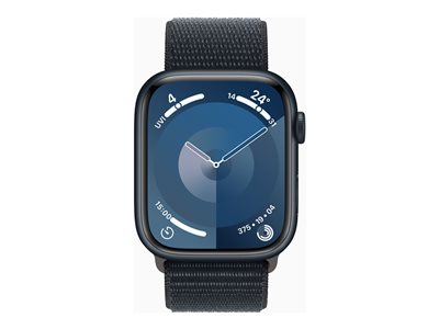 Product | Apple Watch Series 9 (GPS) - midnight aluminium - smart 