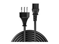 LINDY 5m Swiss IEC-Mains lead