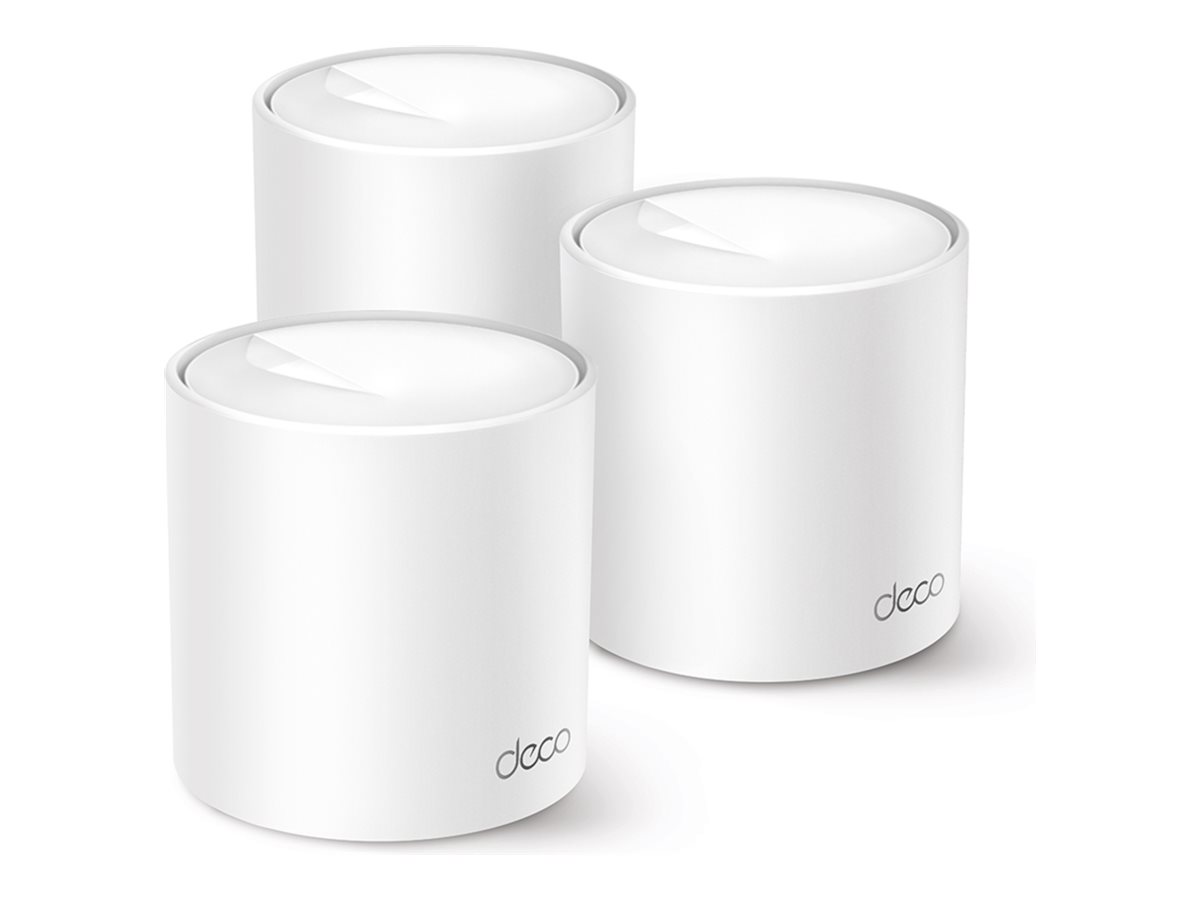 TP-Link Deco X10 V1 Wi-Fi system Wi-Fi 6 Product shot Left-angle 79750