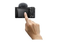 Sony Alpha ZV-E10 Interchangeable Lens Mirrorless Vlog Camera - Body Only - Black - ILCZVE10/B