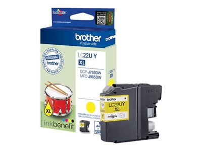 BROTHER LC22UY Cartouche de encre Jaune