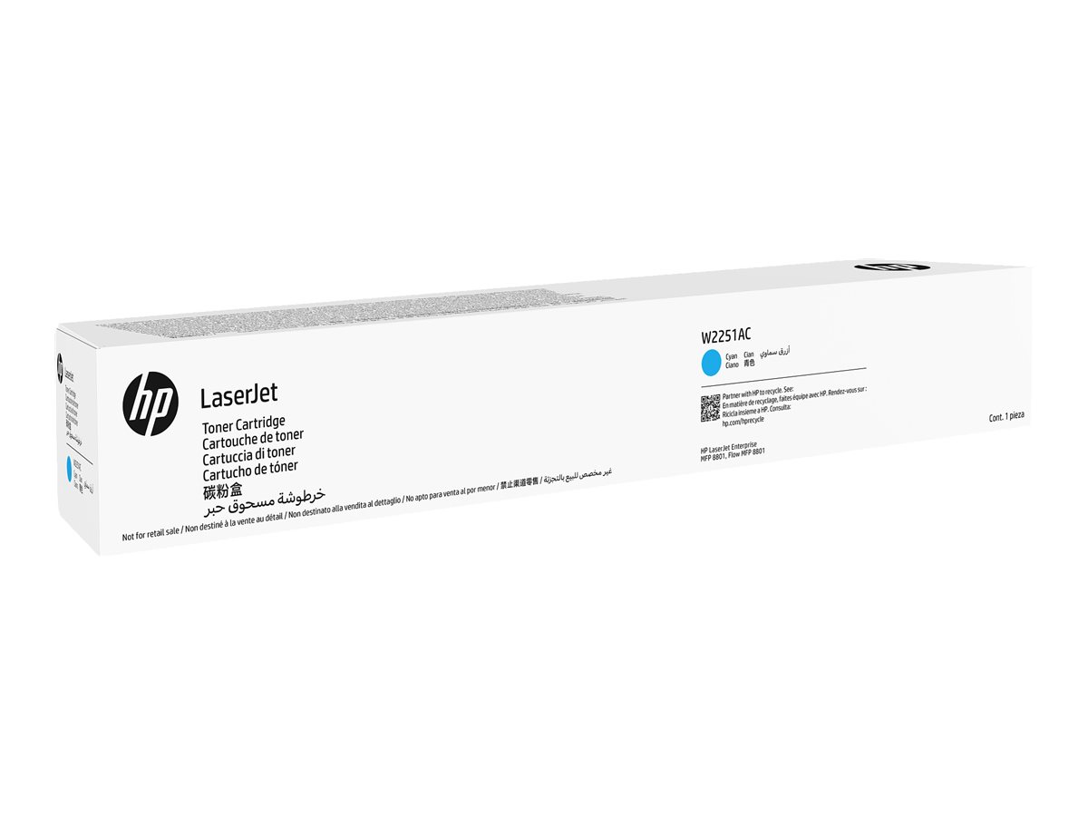 HP 225A - azurová - originální - LaserJet - kazeta s barvivem (W2251AC) – foto 2