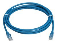 Eaton Tripp Lite Series Cat6 Gigabit Snagless Molded UTP Ethernet Cable (RJ45 M/M), PoE, LSZH, Blue, 3 m (9.8 ft.)