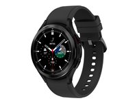 Samsung Galaxy Watch4 Classic 46 mm black smart watch with ridge sport band 