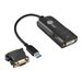 SIIG SIIG USB 3.0 to DVI/VGA Pro adapter, 1080p, USB 3.0 5 Gbps, included DVI to VGA adapter
