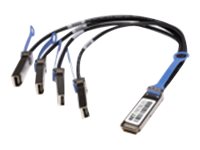 NetPatibles QSFP-4X10G-AOC7M-NP 40GBase direct attach cable QSFP+ (M) to SFP+ (M) 23 ft 