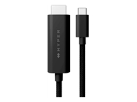 HyperDrive - Câble adaptateur - 24 pin USB-C mâle pour HDMI mâle - 2.5 m 