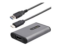 StarTech.com USB 3.0 HDMI Video Capture Device, 4K Video Capture Adapter/External USB Capture Card, UVC, Live Stream, HDMI Au