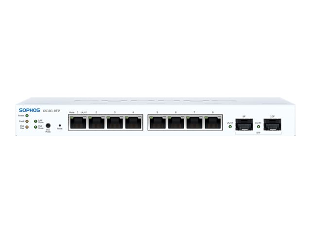 SOPHOS CS101-8FP Switch - 8 port (P) C18CTCHEU