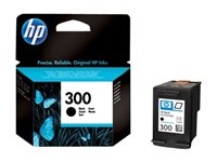 HP 300 - 4 ml - black - original - ink cartridge - for Deskjet D2680, F2420, F2430, F4213, F4580; ENVY 100 D410, 11X D411, 120; Photosmart C4670