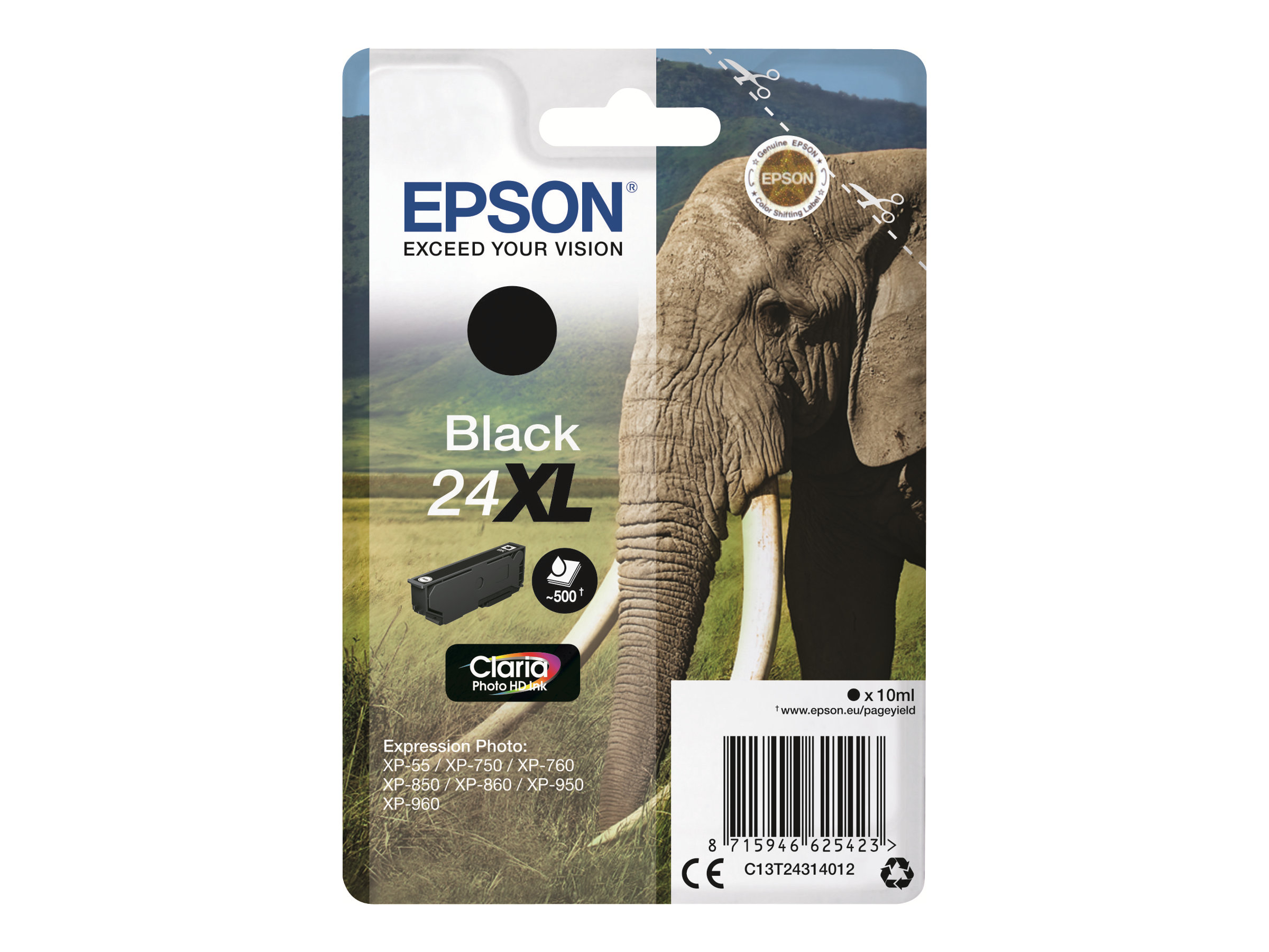 EPSON 5LB 24XL black ink BLISTER w/s
