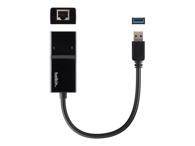 Image of Belkin - network adapter - USB 3.0 - Gigabit Ethernet