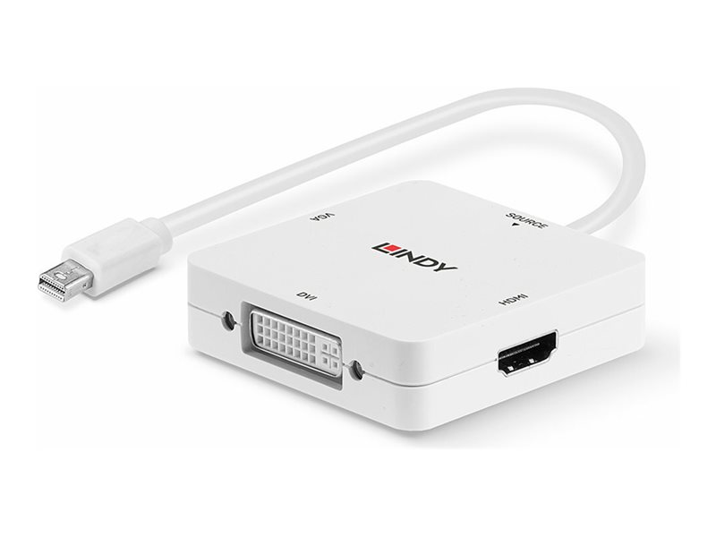 Convertisseur Mini DisplayPort vers HDMI, DVI & VGA