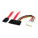 StarTech 6in SATA Serial ATA Data and Power Combo Cable