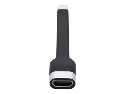 Tripp Lite USB C to HDMI Flat Adapter Cable (M/F)