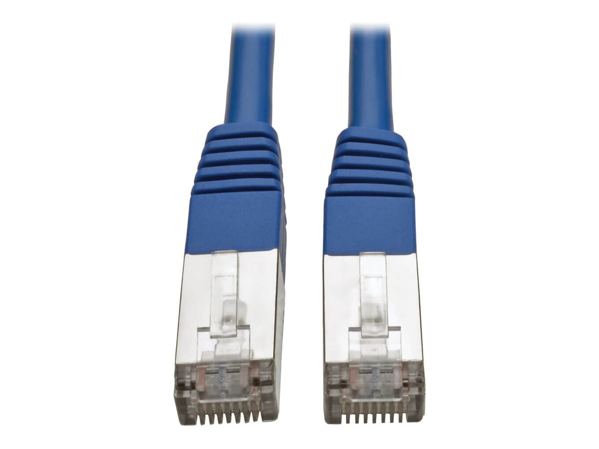 Tripp Lite Cat5e Molded Shielded Patch Cable STP RJ45 M/M 350 Mhz Blue 3ft