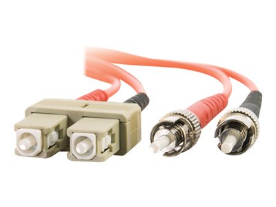 Shop | C2G 4m SC-ST 50/125 OM2 Duplex Multimode PVC Fiber Optic