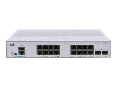 CISCO CBS350-16T-2G-EU, Netzwerk Switch Webverwaltet, GE  (BILD2)