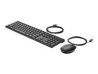 HP Desktop 320MK - Keyboard and mouse set - USB - US - Smart Buy - for HP 34; Elite Mobile Thin Client mt645 G7; EliteBook 830 G6