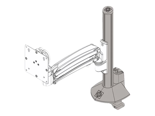 Chief KRA Series - Mounting component (desk clamp base, column cap, bolt-through mounting kit)
