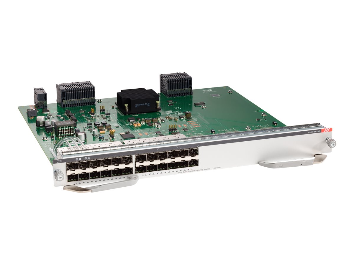 Cisco Catalyst 9400 Series Line Card - přepínač - 24 porty - zásuvný modul – foto 2