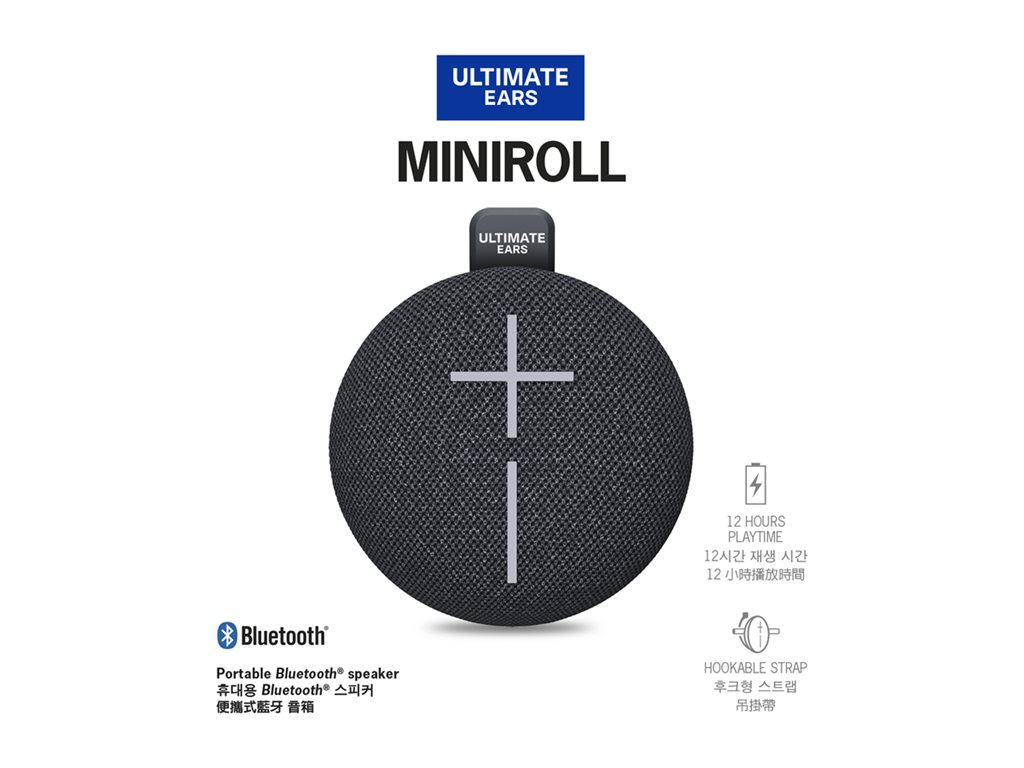 LOGI Ultimate Ears Miniroll Black