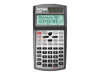 Victor V34 Scientific calculator 10 digits + 2 exponents solar panel, battery -